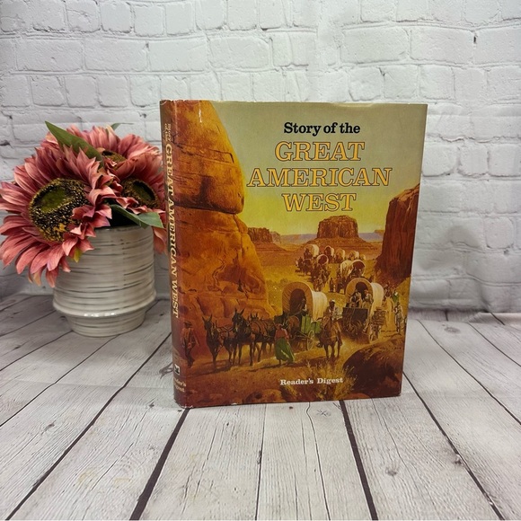 vintage 1987 reader's digest Story of the Great American West hardback Book - Picture 1 of 10